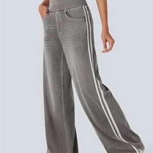 NWOT HALARA Gray Flare Jeans